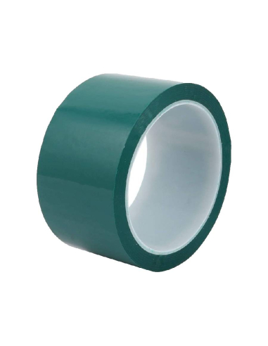 Green insulating tape 50mmx0,13mm reel of 20m | ADAJUSA