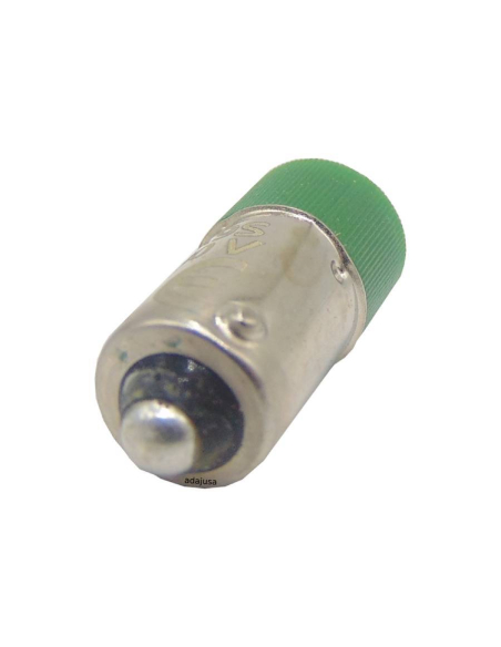 Bombilla led casquillo Ba9s verde 220 230V | ADAJUSA | precio