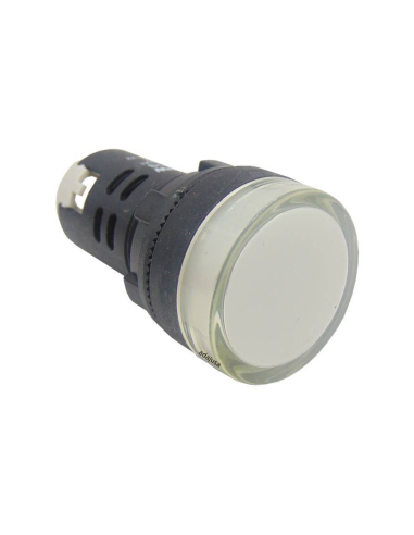 Piloto multiled color blanco 24 Vcc o ac 22mm