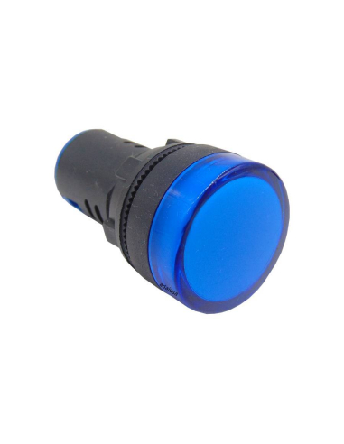 Piloto multiled color azul 12 Vcc o Vac 22mm