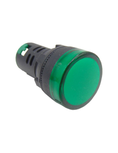 Piloto multiled color verde 12 Vcc o Vac 22mm