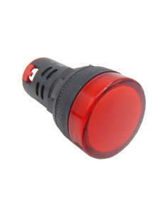 Piloto multiled color rojo 24 Vcc o Vac 22mm