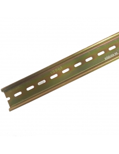 Slotted DIN rail