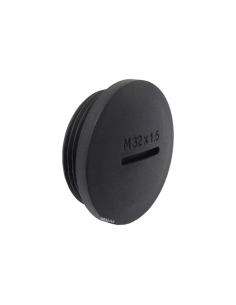 Blanking plug M63 polyamide black :: black Adajusa 2