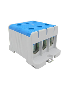 Borne derivación 1 polo 6x16-95mm2 azul | ADAJUSA