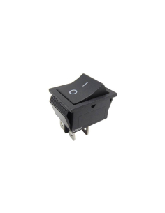 Interruptor negro 16A-250V  2 circuitos| Adajusa