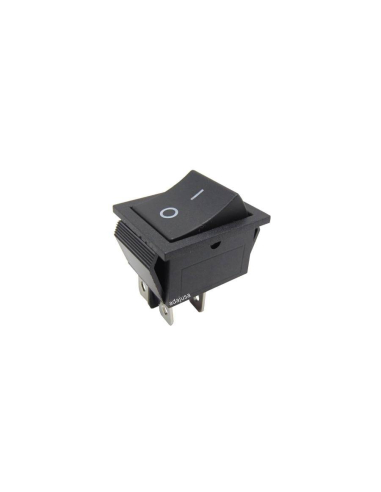Black switch 16A-250V 2 circuit| Adajusa