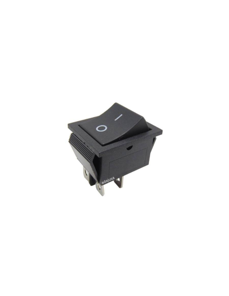 Interruptor negro 16A-250V  2 circuitos| Adajusa