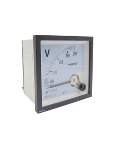 Voltímetro 0-500 Vac 72x72
