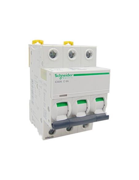 Magnetotérmico 3 polos 16A iC60N C 6kA - Schneider