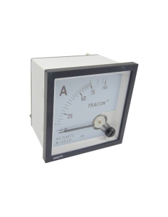 Ammeter direct measure 75 A 72x72mm moving coil instrument | ADAJUSA | price