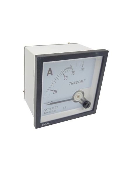 Ammeter direct measure 75 A 72x72mm moving coil instrument | ADAJUSA | price