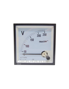 Voltímetro 0-250 Vac 96x96 2