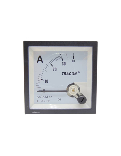 Ammeter direct measurement 30 A 72x72mm moving coil instrument | ADAJUSA : price 2