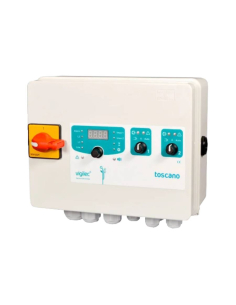 Control and protection panel for 2 single-phase/three-phase pumps V2B TOSACNO | ADAJUSA