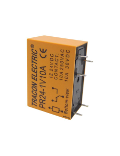 Miniature relay 1 contact 12Vdc 10A PR12-1V10A | ADAJUSA : price 2