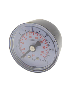 Manómetro diámetro 40 1/8 0-12 Kgr caja en plástico