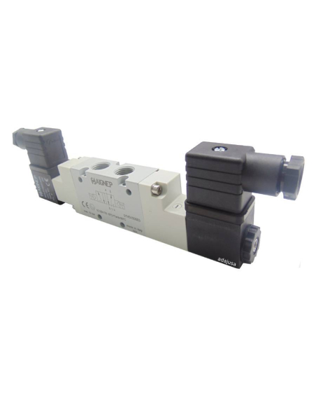 Solenoid valve 1/4 5/2 bistable 01V series 230Vac | Aignep| ADAJUSA | price
