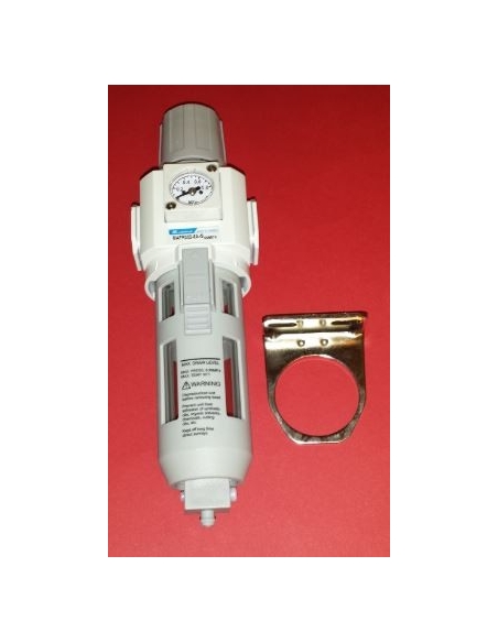 1/4 metal filter-regulator with pressure gauge - Mindman