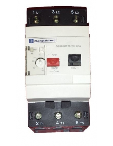 Disyuntor guardamotor 25 a 40 A. magnetotérmico