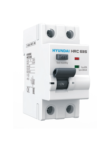 Diferencial 2 polos 63A Clase A Selectivo - Hyundai Electric