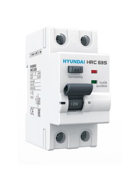 Circuit breaker Class A-APR superimmunized single-phase 25A 300mA 2-pole Hyundai | ADAJUSA | price