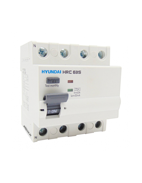 Diferencial 2 polos 25A 30mA Clase A-APR Superinmunizado - Hyundai Electric