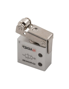 Limit switch short roller tire 3/2 NC monostable with side fittings diameter M5 - Aignep: ADAJUSA : price