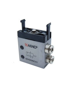 Limit switch pneumatic 3/2 NC side fittings diameter 4 mm- Aignep | ADAJUSA | price