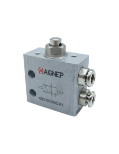 Limit switch pneumatic strut 3/2 NC side fittings diameter 4 mm - Aignep | ADAJUSA : price