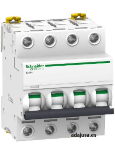 Magnetotérmico 4 polos 20A (4x20A) IC60N C 6kA - Schneider