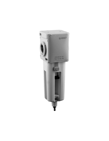 Filter 3/8 20 micron automatic purge size 2 FRL EVO series - Aignep