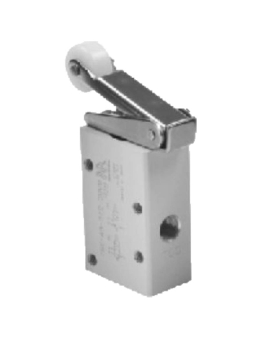 Limit Switch pneumatic 1/8 3/2 lever roller - Mindman