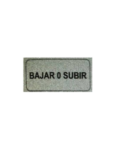 Etiqueta BAJAR O SUBIR
