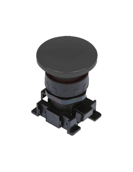 Pulsador seta neumático negro diámetro 40 Metal Work | ADAJUSA | precio