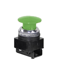 Pulsador tipo seta verde Mindman - ADAJUSA