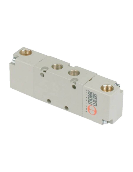 Pneumatic distributor valve 1/2 5 ways monostable closed centers Metal Work | ADAJUSA | price