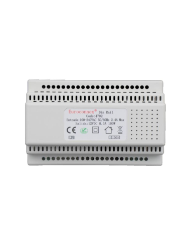 Fuente de alimentación 24Vcc 4,1A 100W carril DIN