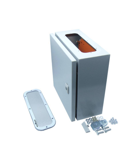 Electrical sheet metal cabinet 400x400x250 steel IP55 | ADAJUSA | price