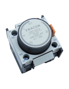 Temporizador 0,1-30 seg retardo desconexión contactor|ADAJUSA