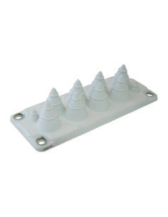 EKBV-02 10-entry cable entry plate for TFE metal cabinets | ADAJUSA | price