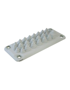 EKBV-04 25-entry cable entry plate for TFE metal cabinets | ADAJUSA | price