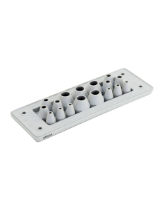 EKBV-24 17-entry cable entry plate for TFE metal cabinets | ADAJUSA | price