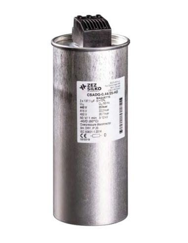 Three-phase capacitor for power factor correction 30kvar 440V