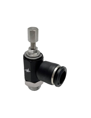 Bidirectional adjustable Regulator with knob 3/8 diameter 12 tube - Aignep