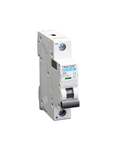 DC Magnetothermic 1 pole 25A 500Vdc - Tracon