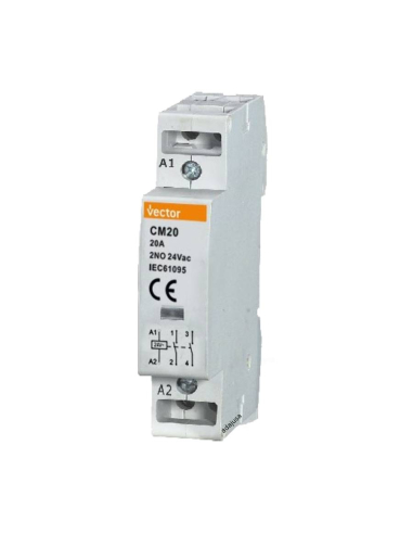 Contactor modular 63A 2Polos abiertos 230Vac