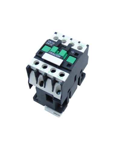 Contactor trifásico 25A 24Vac contacto auxiliar abierto NA Serie TR1D|ADAJUSA