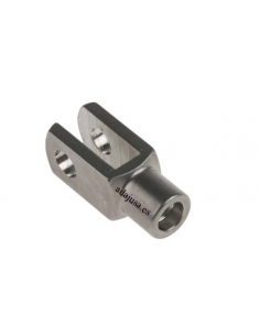 Stainless steel fork, female thread - adajusa.es 2