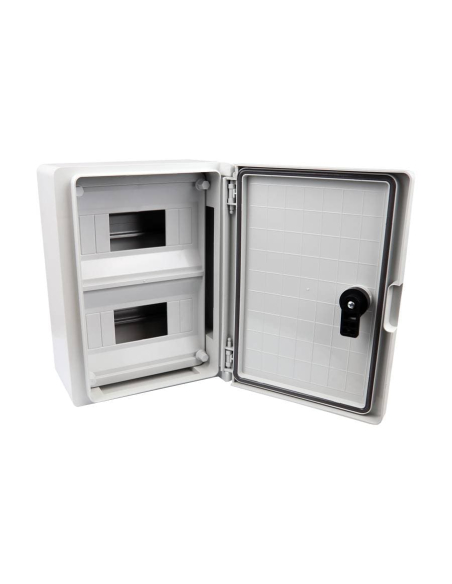 Armario ABS 330x250x130mm chasis frontal Serie TME | Adajusa